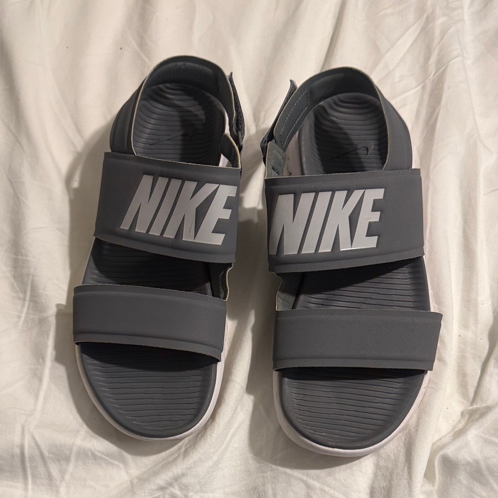 Nike Dark Gray Slide Sandals